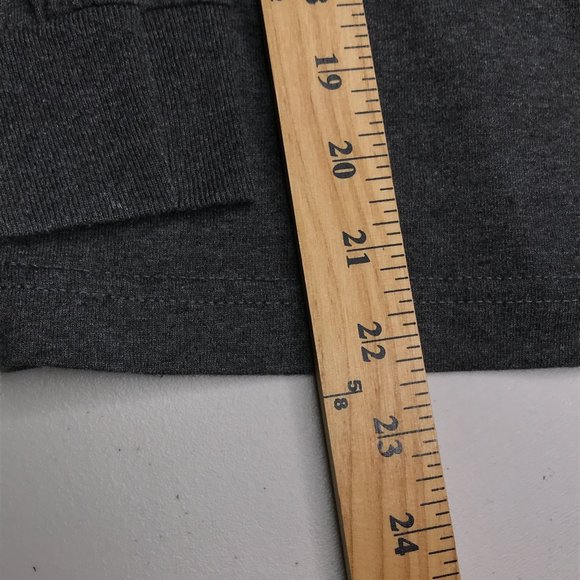 VINTAGE 17th Street Surf Shop Shirt Youth Boys Medium Gray Long Sleeve Pullover - Picture 7 of 16